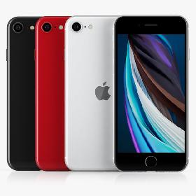 3D model Apple iPhone SE 2020 All Colors